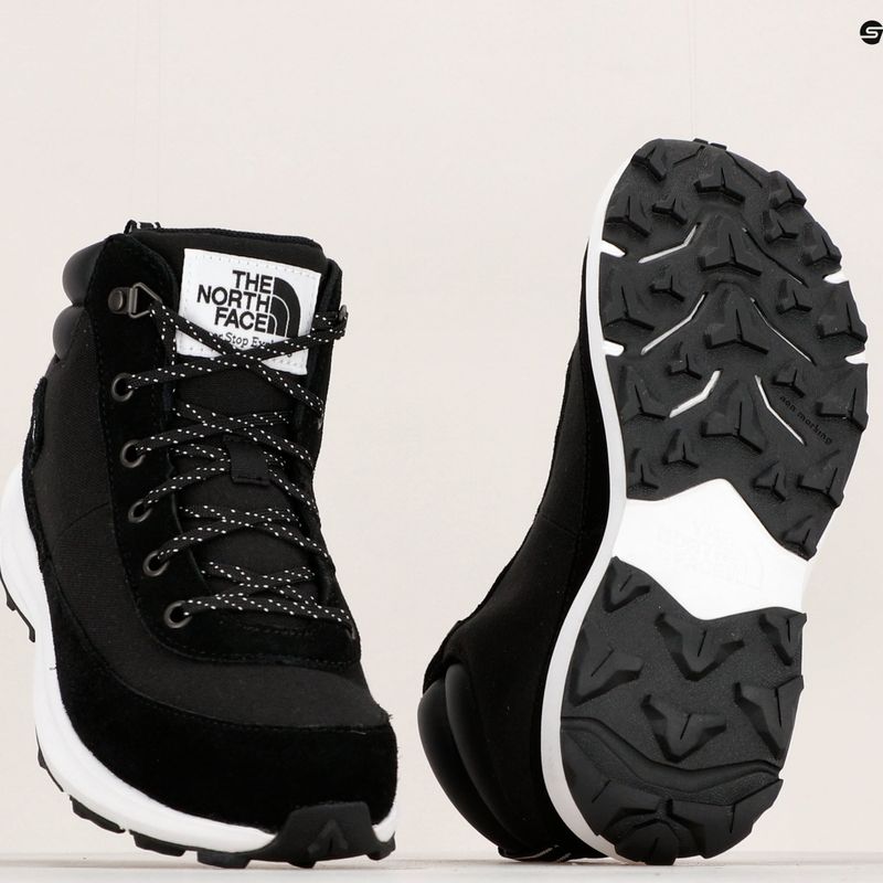 Detské trekové topánky The North Face Back To Berkeley IV Hiker black/white 8