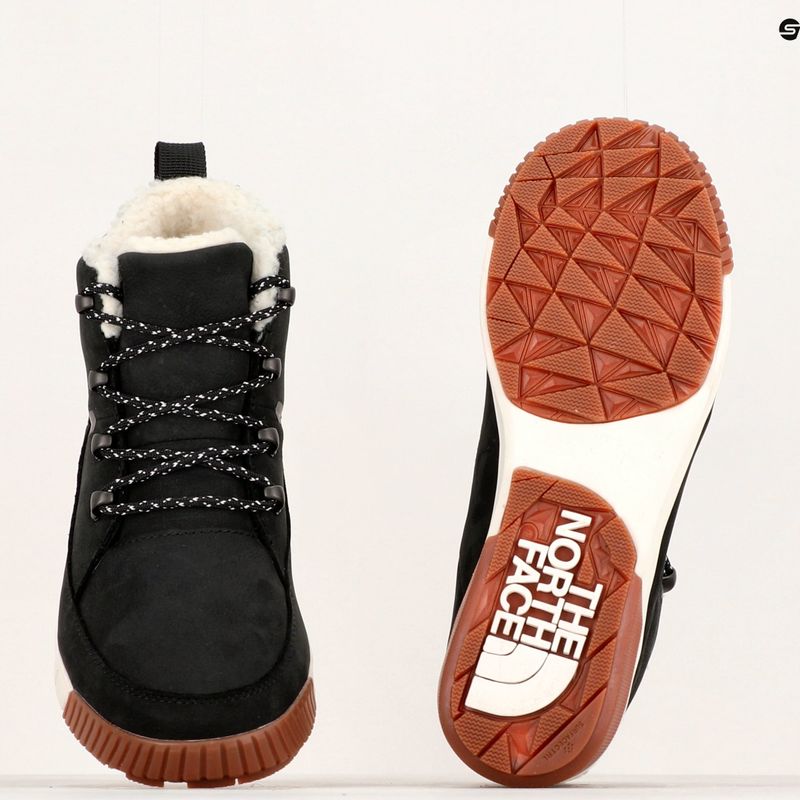 Dámske trekové topánky The North Face Sierra Mid Lace black/gardenia white 14