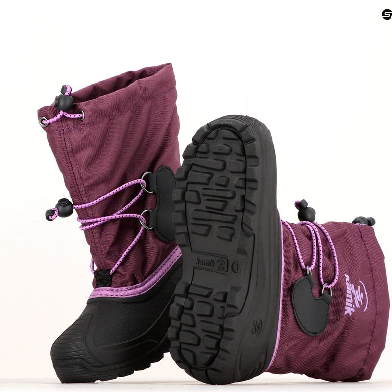 Chlapčenské trekové topánky Kamik Southpole4 grape 14