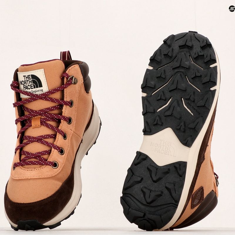 Detské trekové topánky The North Face Back To Berkeley IV Hiker almond butter/demitasse brown 12