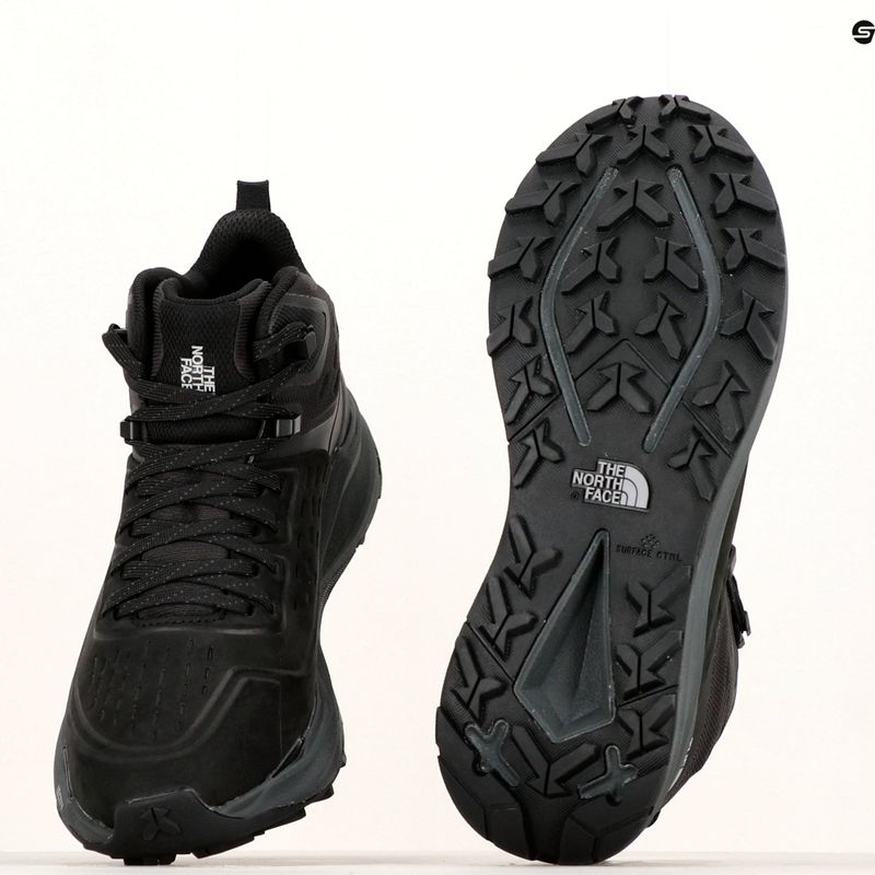 Pánske trekové topánky The North Face Vectiv Exploris 2 Mid Futurelight Lthr black/vanadis grey 18