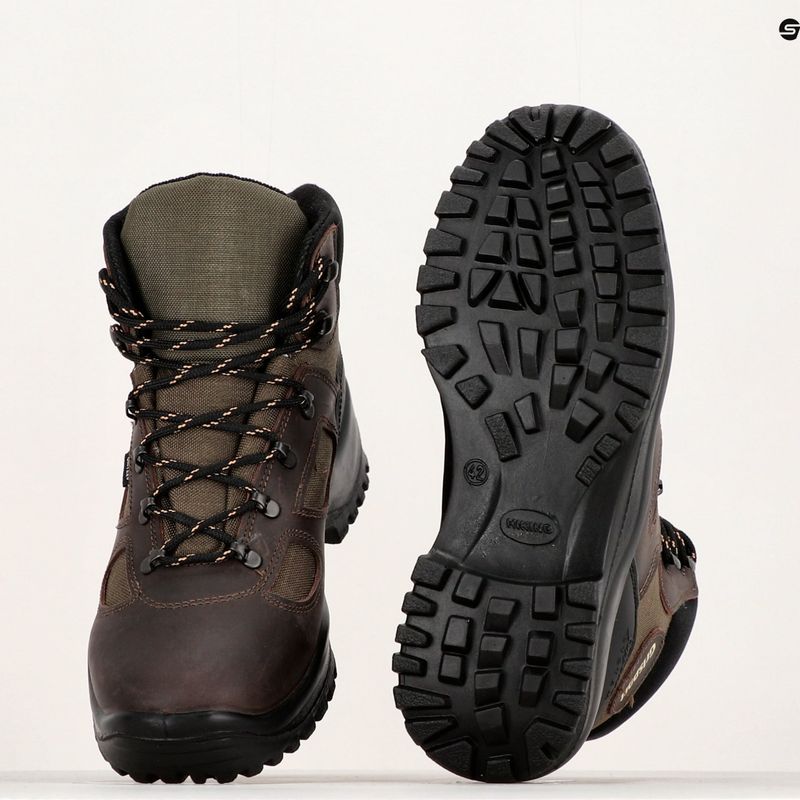 Pánske trekové topánky Grisport 626D91G brown 10