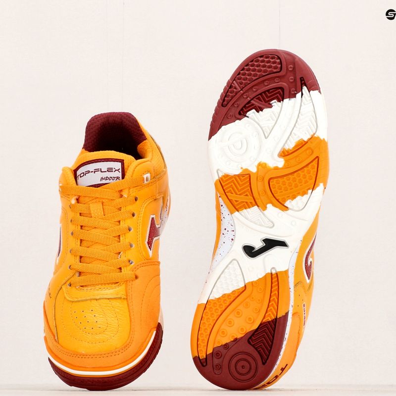 Pánske kopačky Joma Top Flex IN orange/saffron 16