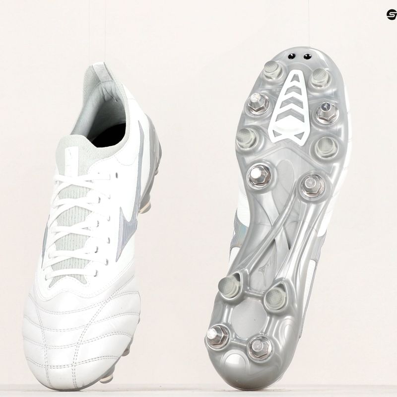 Mizuno Morelia Neo III Beta JMP kopačky white/hologram/cool gray 3c 12