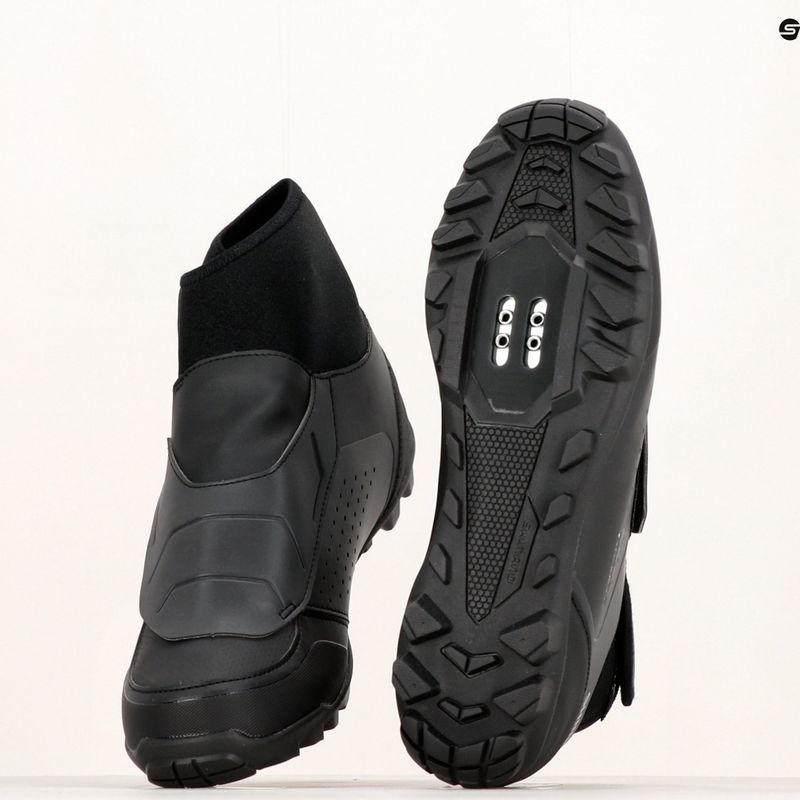 Pánska MTB cyklistická obuv Shimano MW 501 black ESHMW501MCL01S38000 12