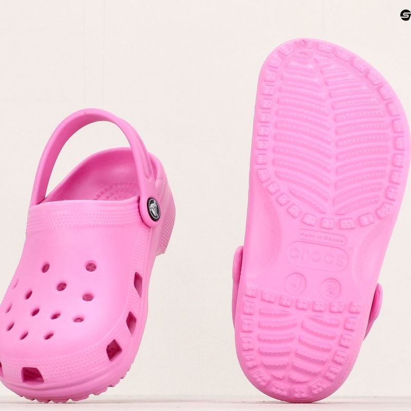 Crocs Classic Clog Detské žabky taffy pink 13