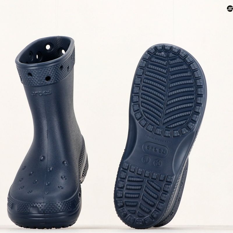 Crocs Classic Boot Detské čierne tenisky 12