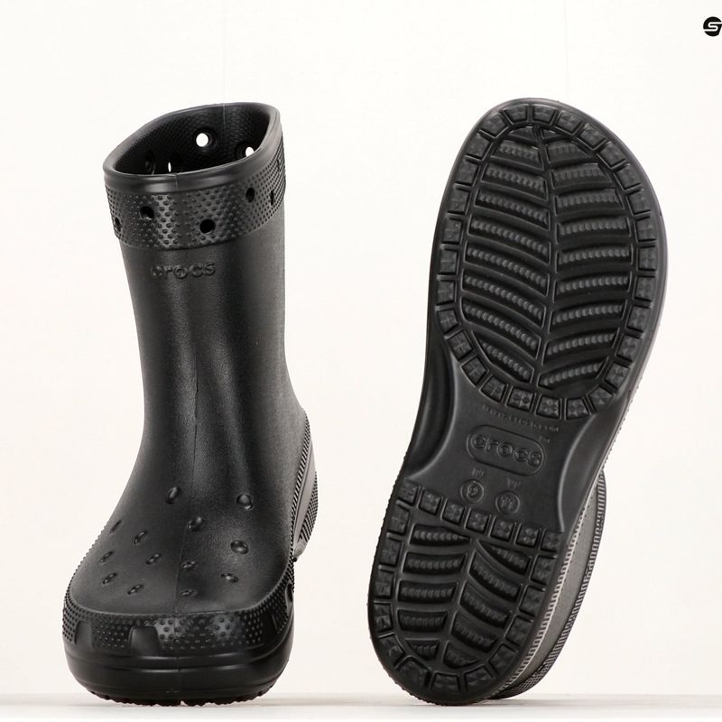 Pánske topánky Crocs Classic Rain Boot black 12