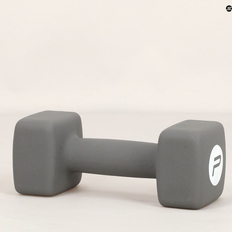Neoprénová činka 6 kg Pure2Improve sivá P2I201440 6
