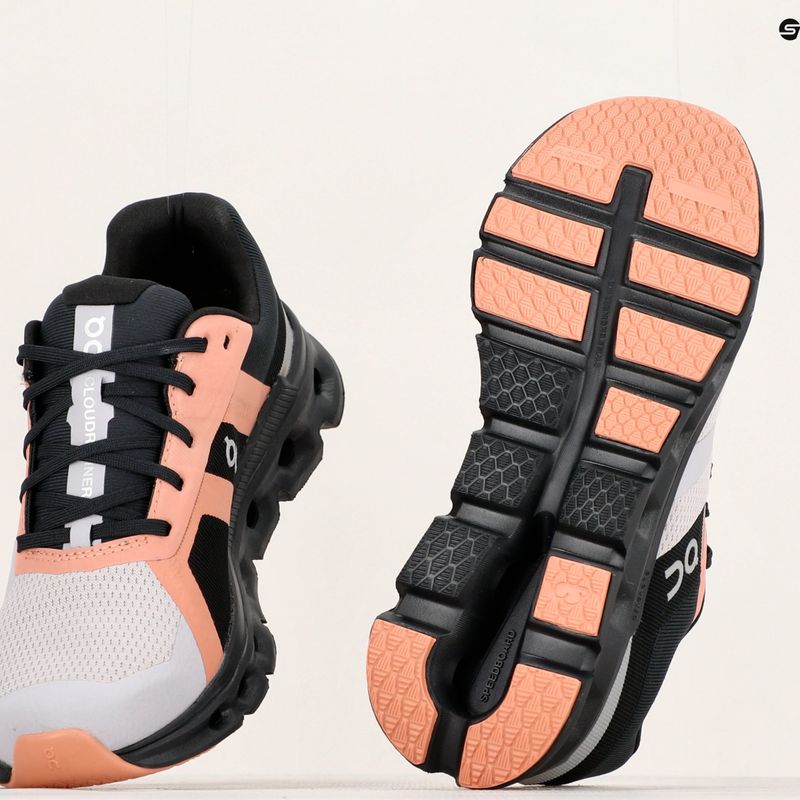 Dámska bežecká obuv On Cloudrunner Waterproof fade/black 14