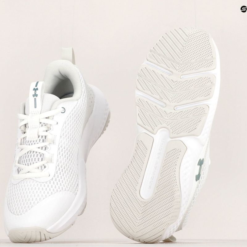 Dámska tréningová obuv Under Armour W Dynamic Select white/white clay/metallic green grit 10