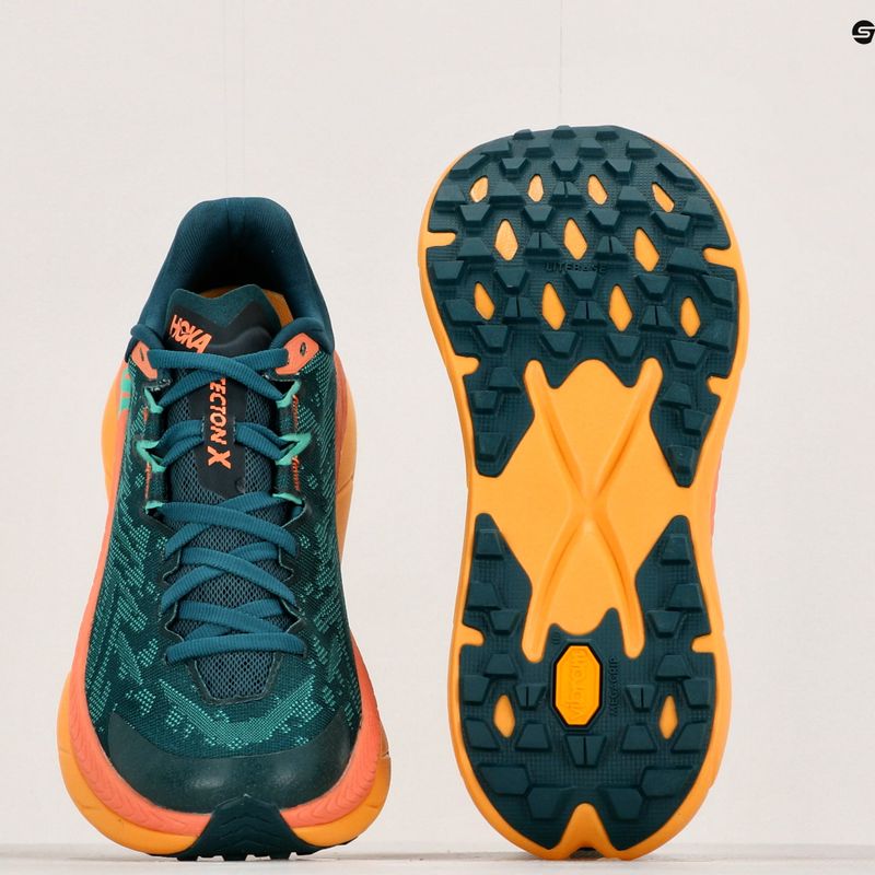Dámska bežecká obuv HOKA Tecton X deep teal/water garden 13