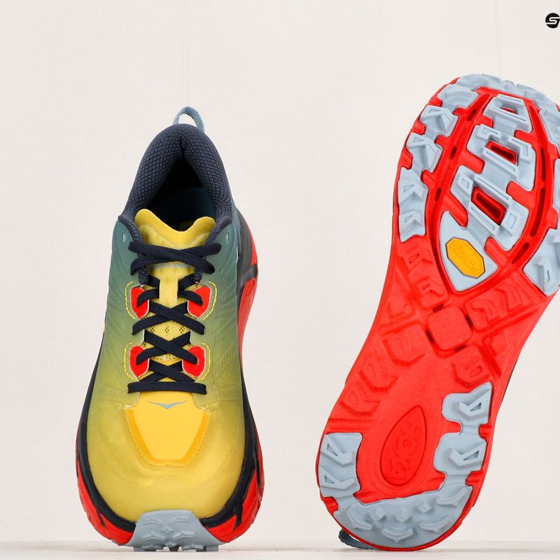 HOKA pánska bežecká obuv Mafate Speed 3 provincial blue/fiesta 10