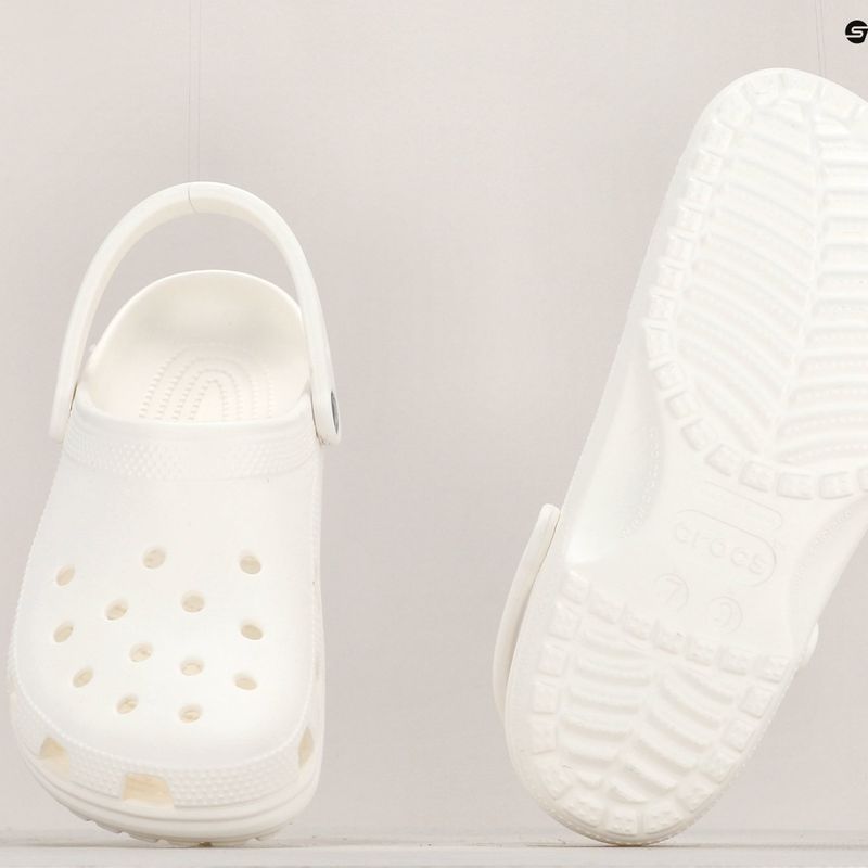 Pánske žabky Crocs Classic white 9