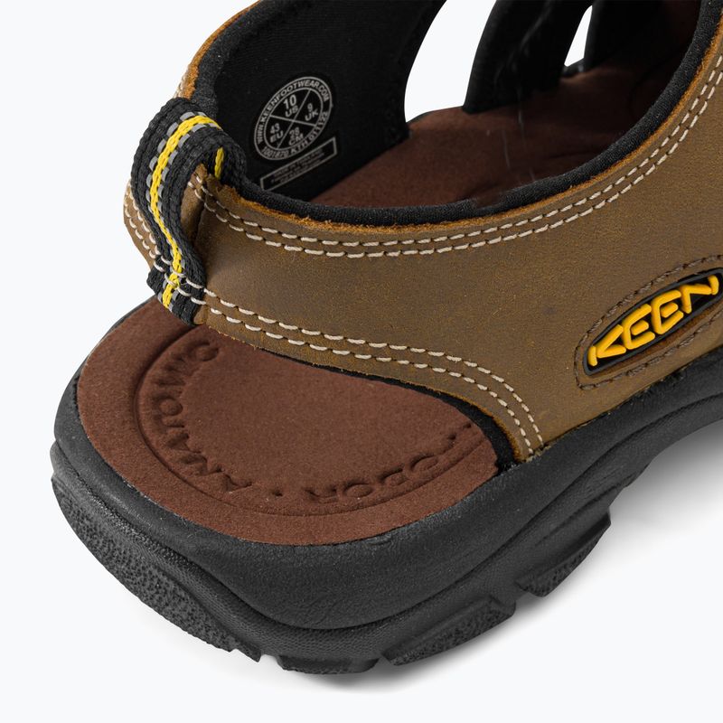 Keen Newport hnedé pánske trekingové sandále 1187 10