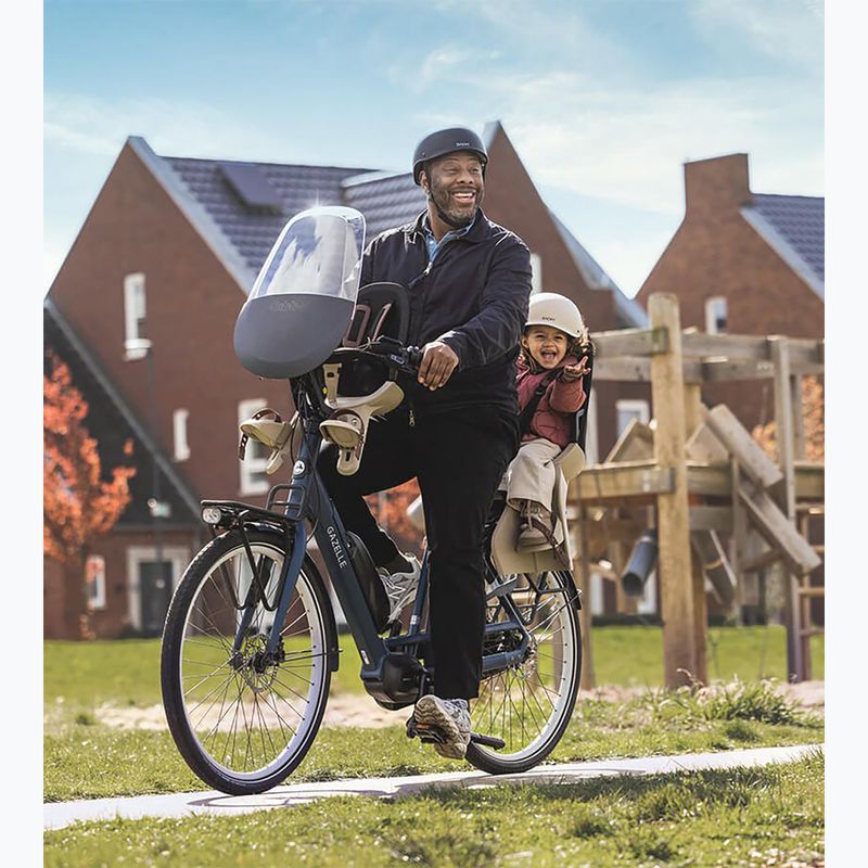 Detská sedačka na bicykel QIBBEL Air MIK cappucino 4