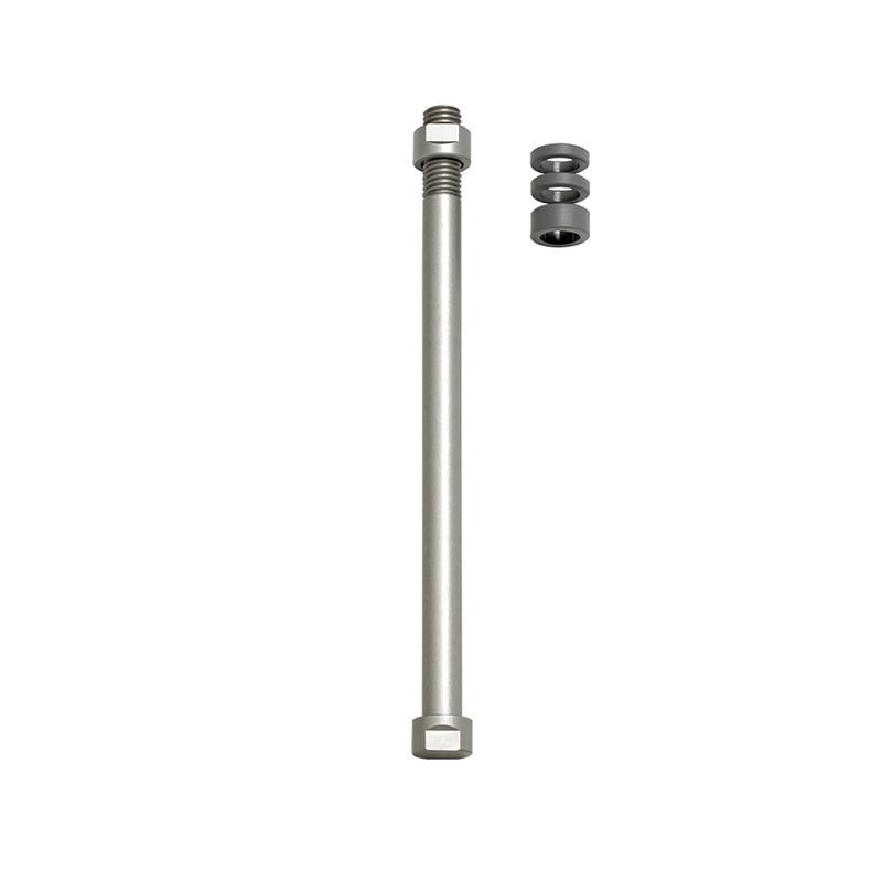 Tacx E-Thru tuhá náprava 142x12 M12x1,5 zadná strieborná T1710