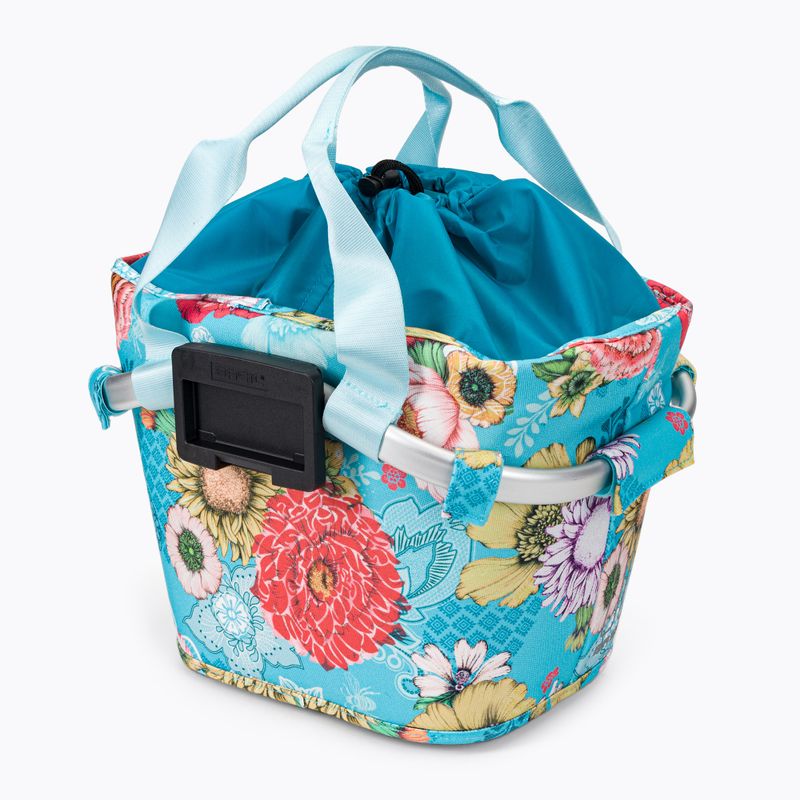 Basil Bloom Field Carry All Basket taška na riadidlá modrá 2