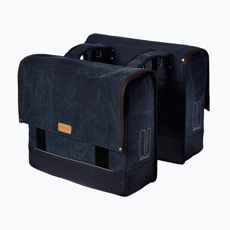 Cyklistická brašňa Basil Urban Fold Double Bag 40-55 l navy