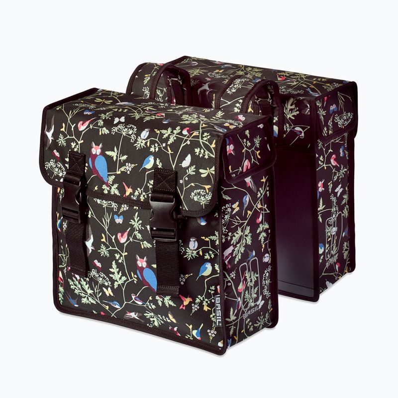 Cyklistická brašňa Basil Wanderlust Double Bag 35 l charcoal