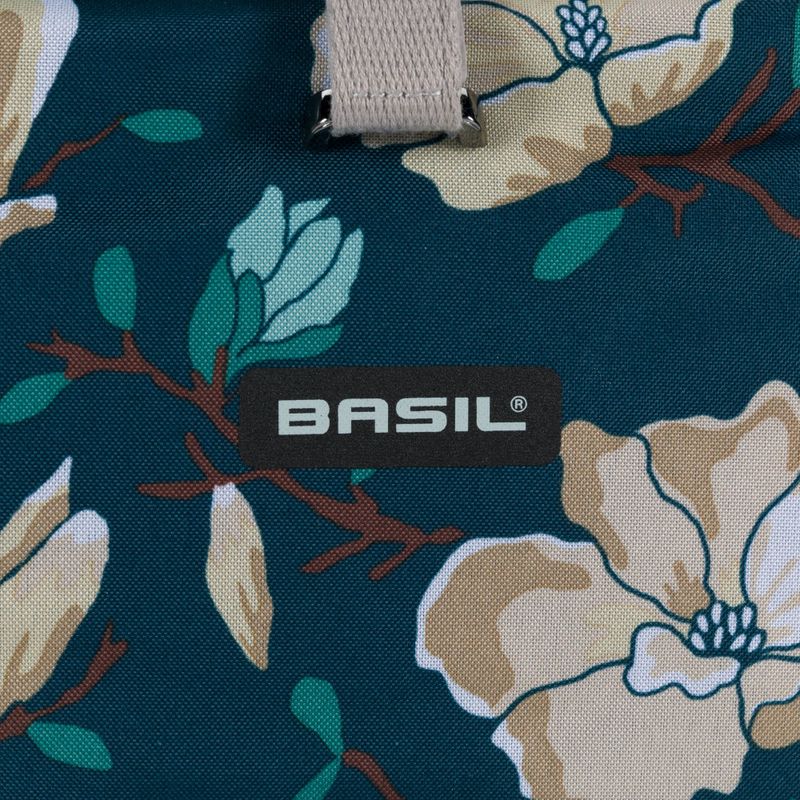Basil Magnolia Shopper taška na bicykel modrá B-17684 3