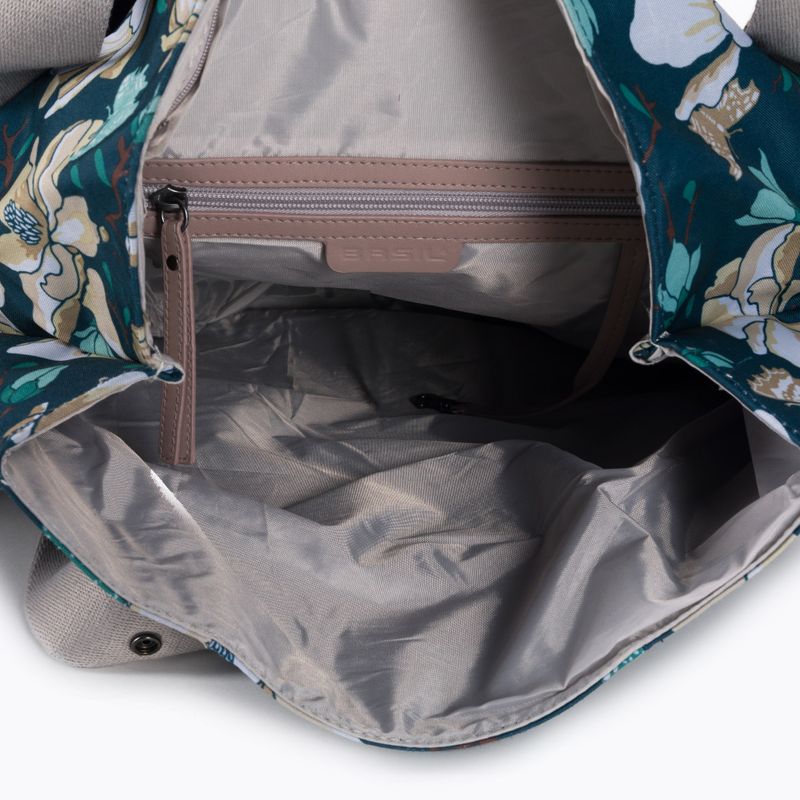 Basil Magnolia Shopper taška na bicykel modrá B-17684 4