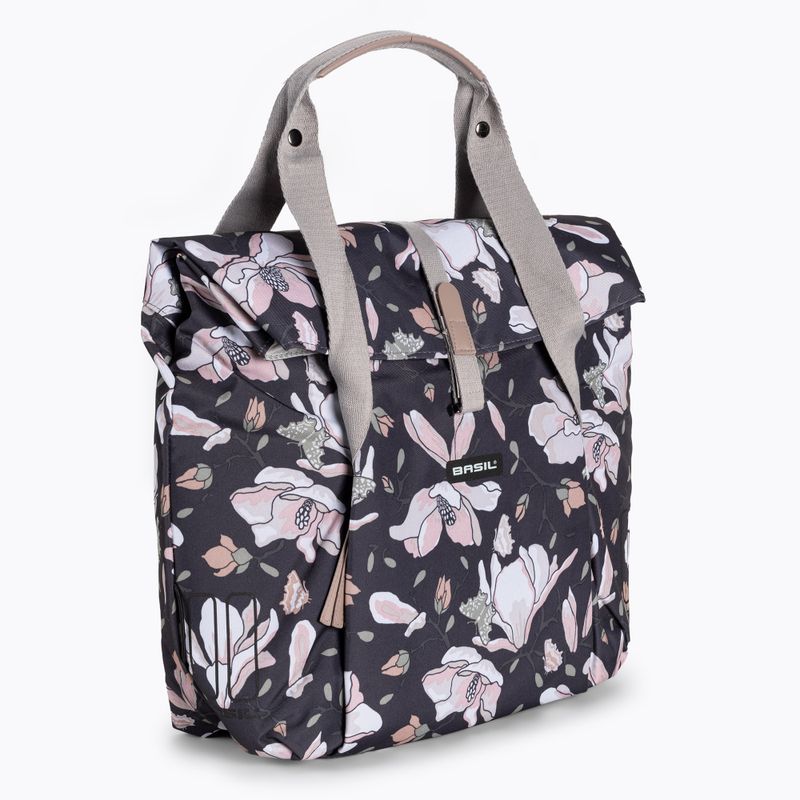 Basil Magnolia Shopper taška na bicykel modrá B-17685 3