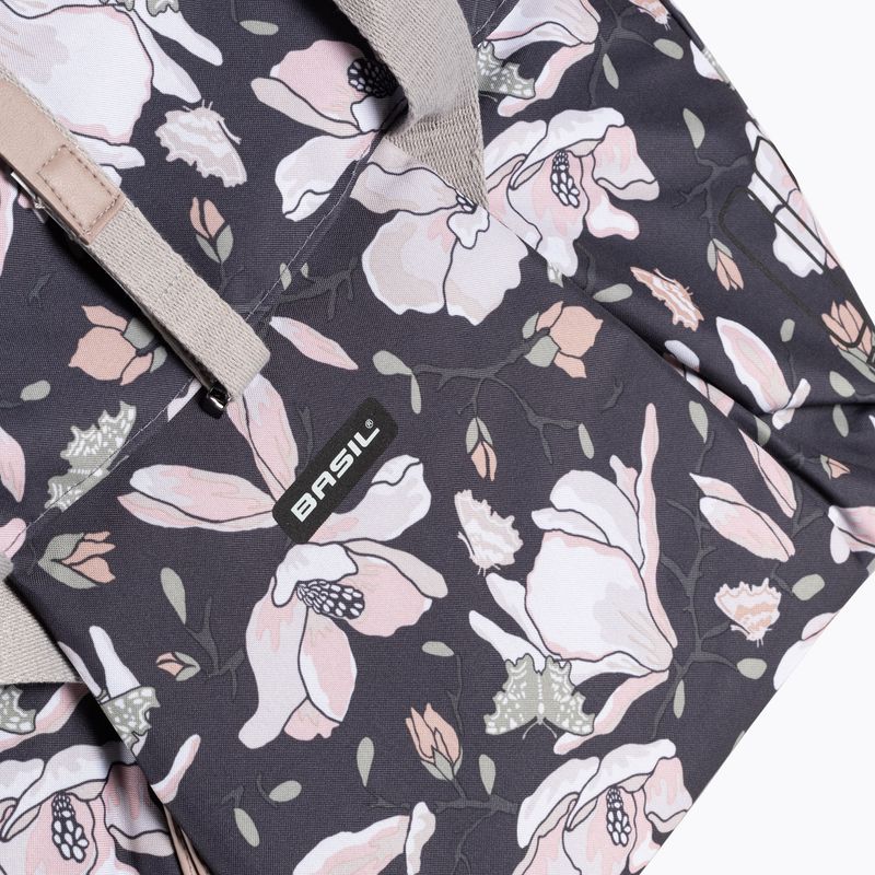 Basil Magnolia Shopper taška na bicykel modrá B-17685 6