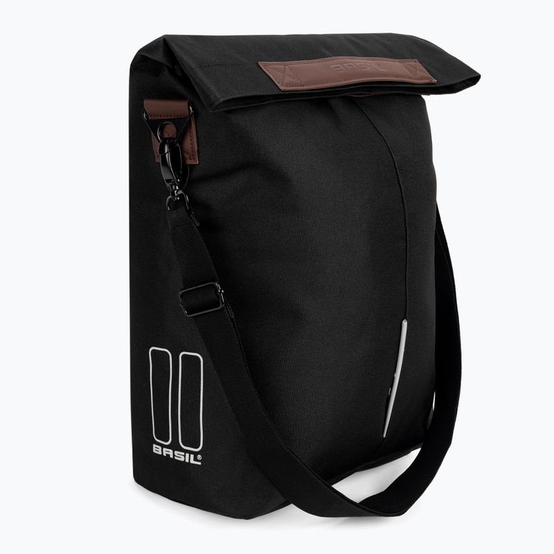Taška na bicykel Basil Bloom City Shopper čierna B-17779 2