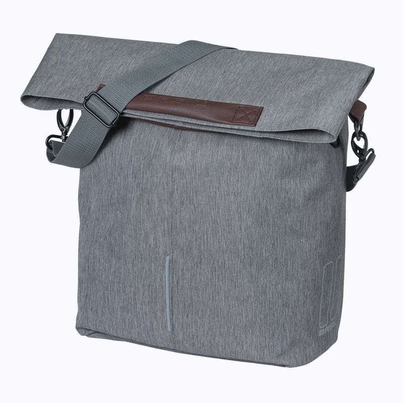 Cyklistická taška Basil City Shopper 16 l grey melee 2