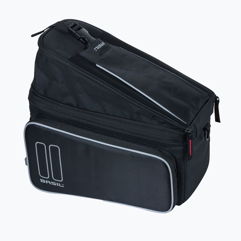 Cyklistická taška na kufor Basil Sport Design Trunkbag MIK 15 l black 4