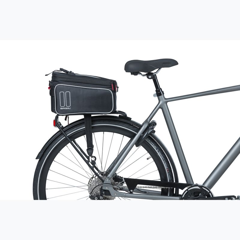 Cyklistická taška na kufor Basil Sport Design Trunkbag MIK 15 l black 7