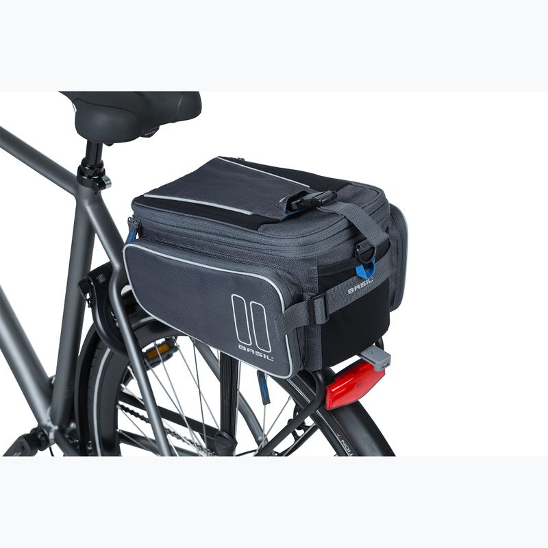 Cyklistická taška na kufor Basil Sport Design Trunkbag MIK 15 l graphite 9