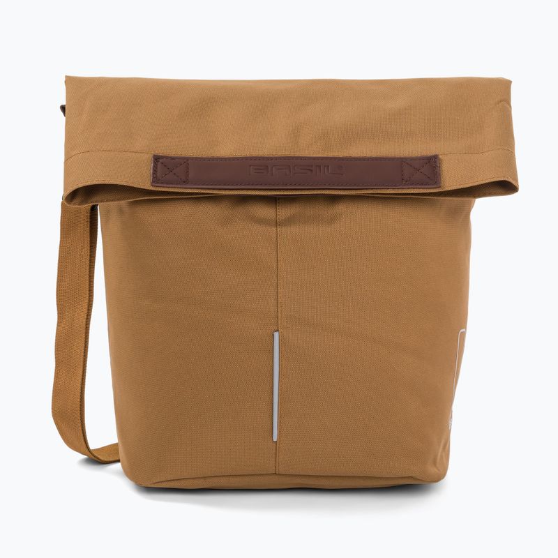 Basil Bloom City Shopper hnedá taška na bicykel B-187