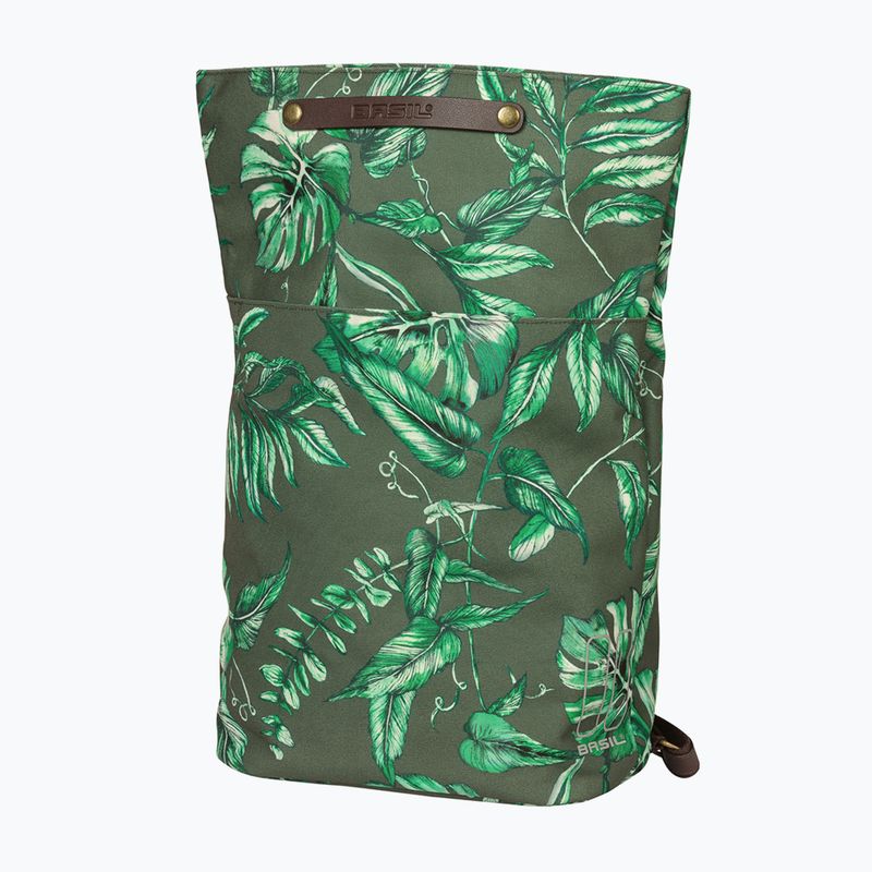 Taška na bicykel na zadný nosič Basil Ever-Green Daypack 19 l tymiánovo zelená 7