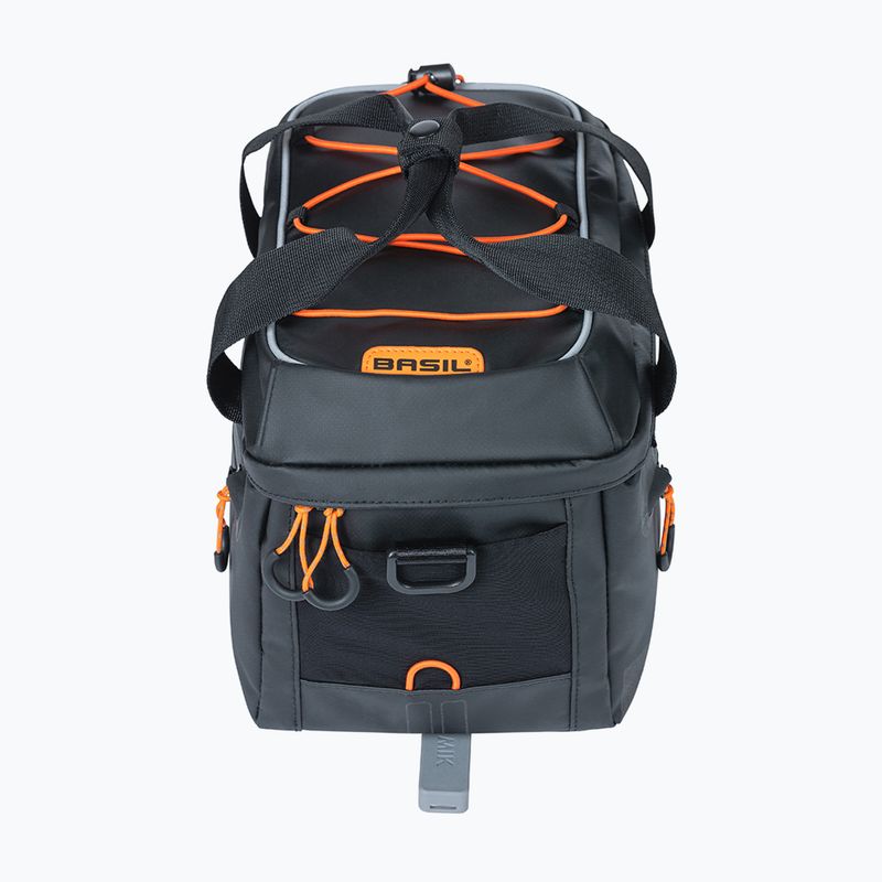 Taška na bicykel Basil Miles Tarpaulin MIK 7 l black/orange 3