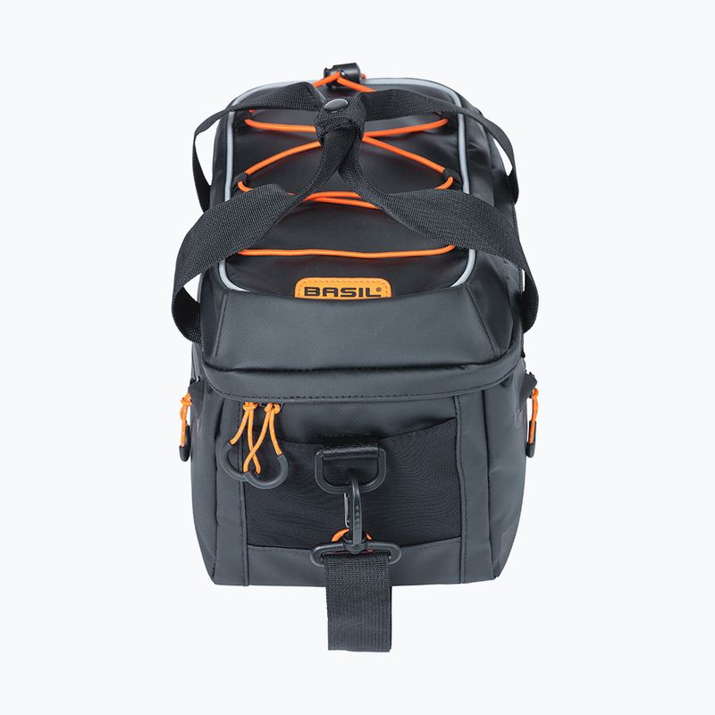Taška na bicykel Basil Miles Tarpaulin MIK 7 l black/orange 4
