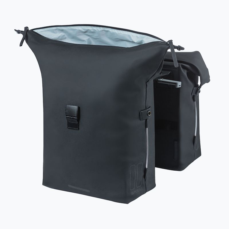 Cyklistická taška Basil Soho Nordlicht Double Bag MIK 41 l black 4