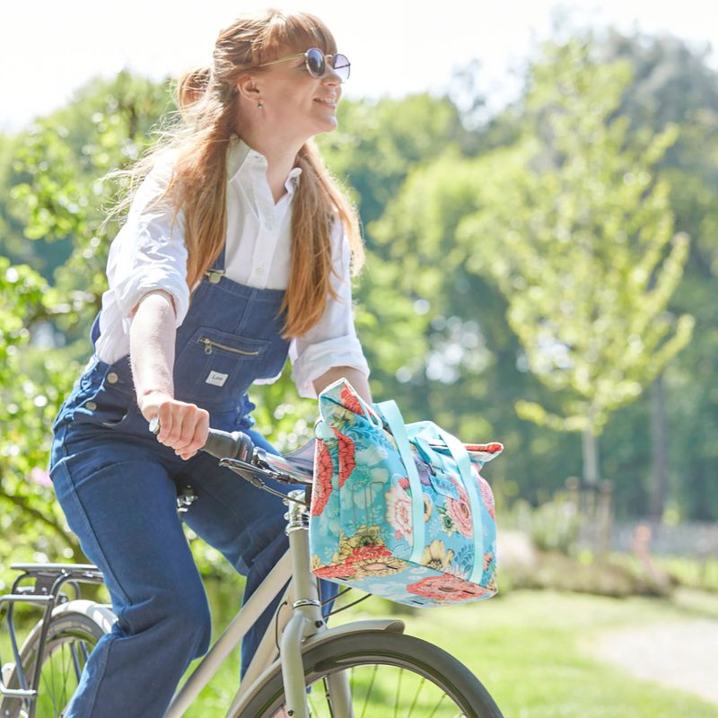 Basil Bloom Field Handbag modrá B-18166 taška na riadidlá bicykla 11