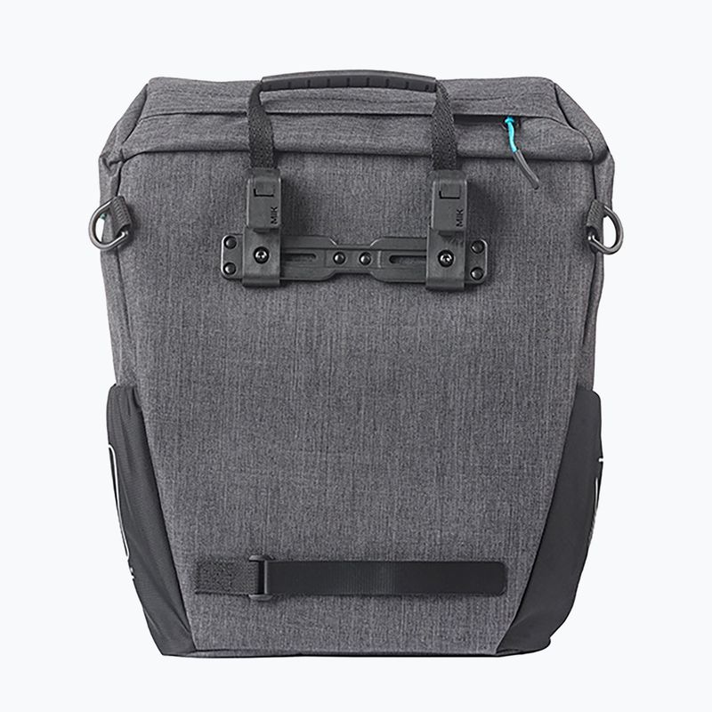 Cyklistická taška Basil Discovery 365D Single Bag MIK Hooks 20 l black mélange 3