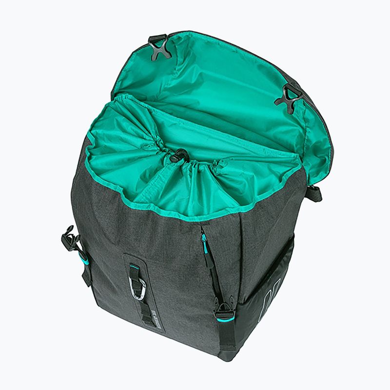 Cyklistická taška Basil Discovery 365D Single Bag MIK Hooks 20 l black mélange 4