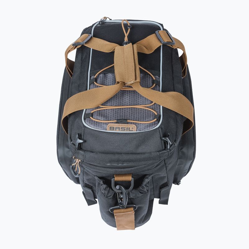 Cyklistická taška na kufor Basil Miles Trunkbag XL Pro 9-36 l black slate 3