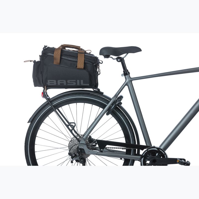 Cyklistická taška na kufor Basil Miles Trunkbag XL Pro 9-36 l black slate 9