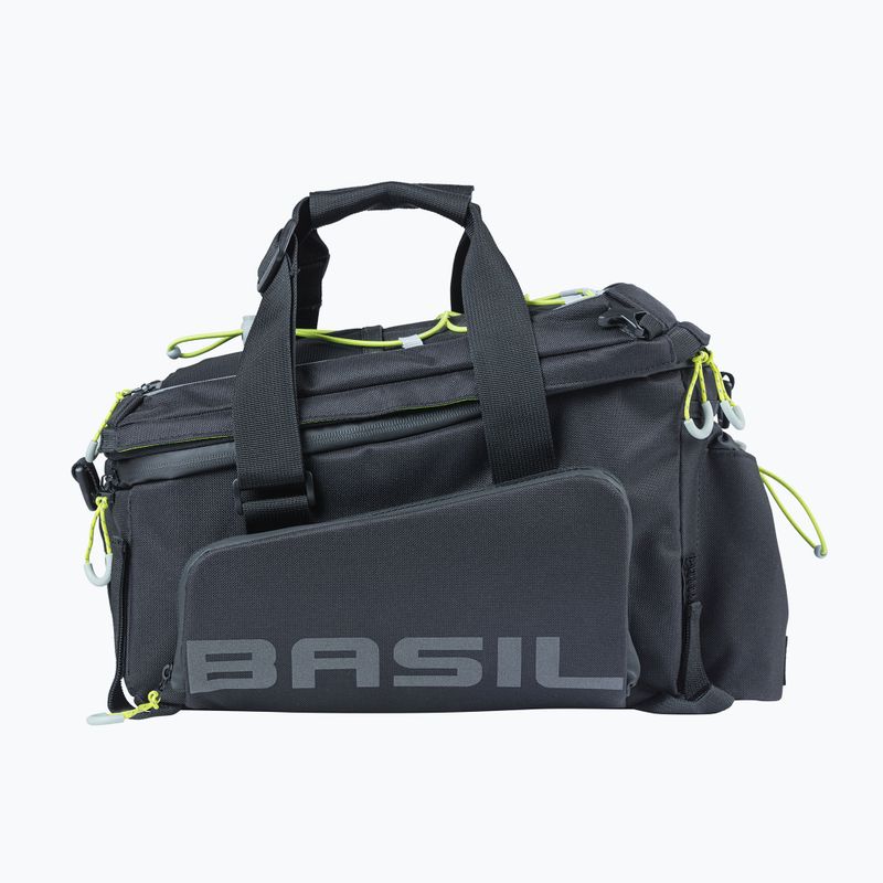 Taška na bicykel na zadný nosič Basil Miles Trunk XL Pro 36 l čierna/limetková 2