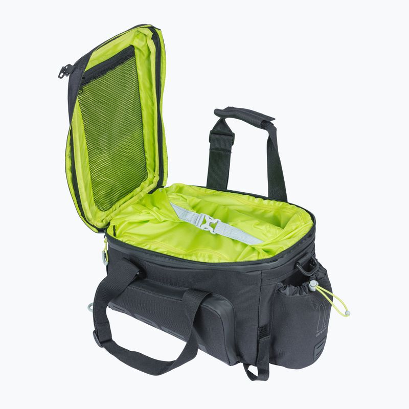 Taška na bicykel na zadný nosič Basil Miles Trunk XL Pro 36 l čierna/limetková 5