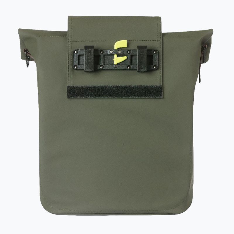 Taška na bicykel na zadný nosič Basil City Shopper Vegan Leather 16 l moss green 3