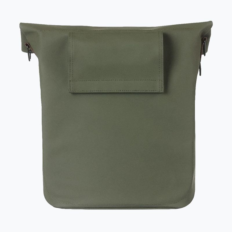 Taška na bicykel na zadný nosič Basil City Shopper Vegan Leather 16 l moss green 4