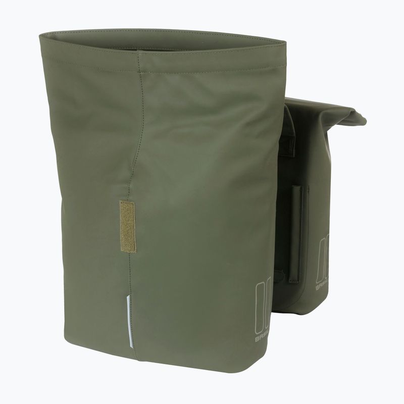 Taška na bicykel Basil City Double Vegan Leather 32 l green 5