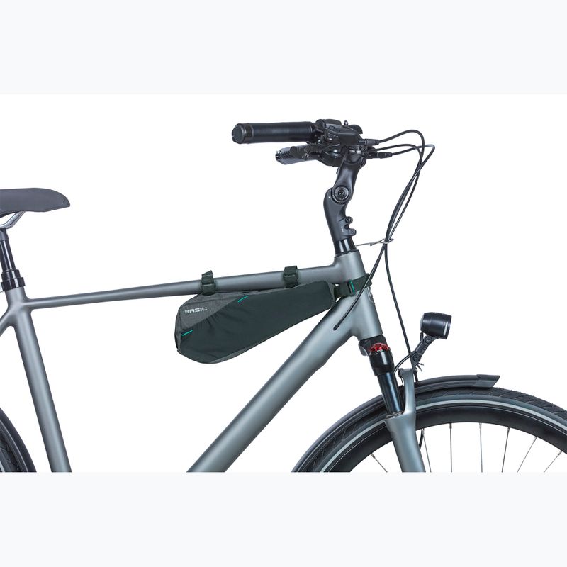 Cyklistická taška  na rám Basil Discovery 365D Frame 1,8 l black melee 6
