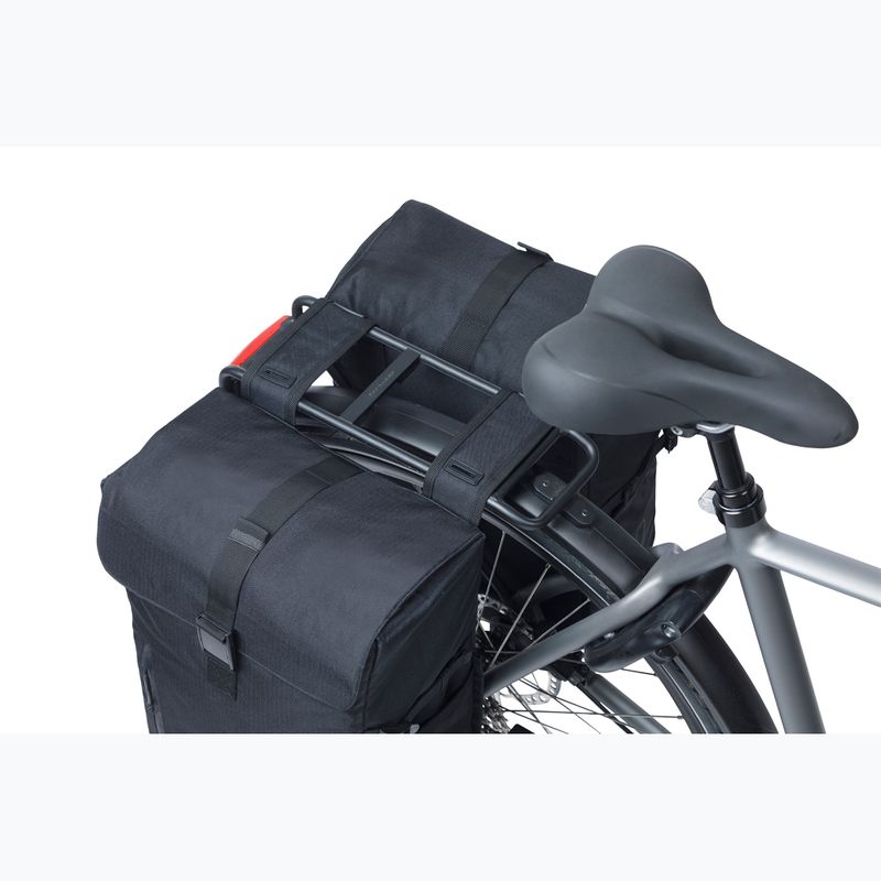Cyklistická brašňa Basil Move Double Bag 30 l black 7